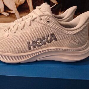 HOKA One One Solimar Running Shoes White 1123074 / WWH Mens US Size 12 NEW